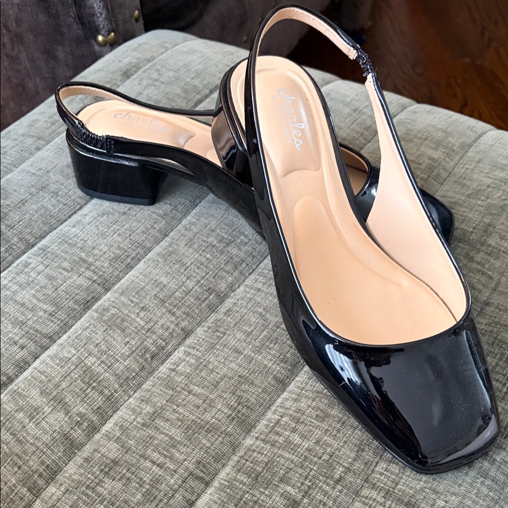 Charles by Charles David- Black Women's Slingback Shoes